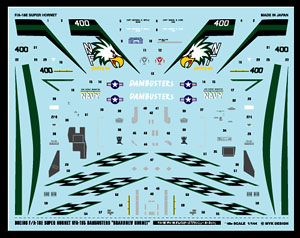 Boeing F/A-18E Super Hornet VFA-195 Dambusters `Brandnew Hornet` (Decal)