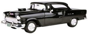 1955 Chevy Bel Air Coupe (Black) (ミニカー)