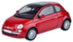 Fiat 500 (red) (ミニカー)