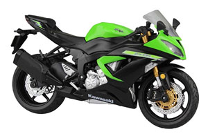 Kawasaki Ninja ZX-6R 2014 (ライムグリーン) (ミニカー)