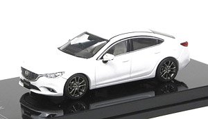 Mazda Atenza Sedan (2015) Snowflake white pearl mica (Diecast Car)