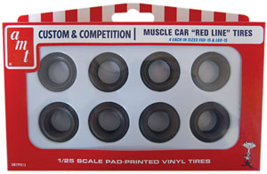 Muscle Car `Red Line` Tires (Accessory)