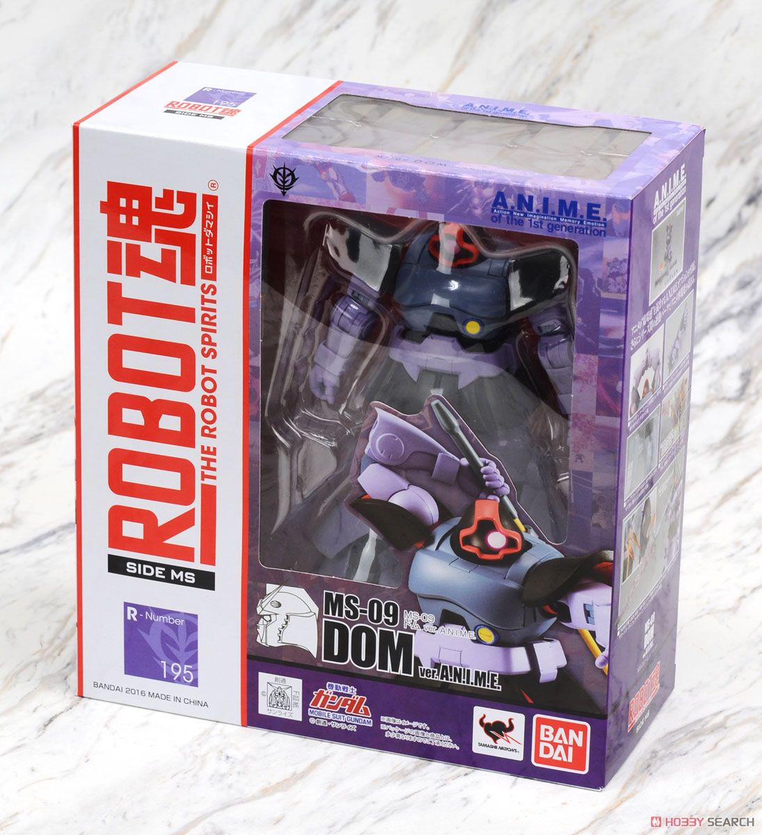 ROBOT魂 ＜ SIDE MS ＞ MS-09 ドム ver. A.N.I.M.E. (完成品) パッケージ1