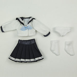 11cm Sailor Uniform Set (Sky Blue) (Fashion Doll)