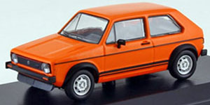 VW ゴルフ GT1 1976 オレンジ (ミニカー)