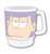 Osomatsu-san Stacking Mug Cup Ichimatsu (Anime Toy) Item picture1