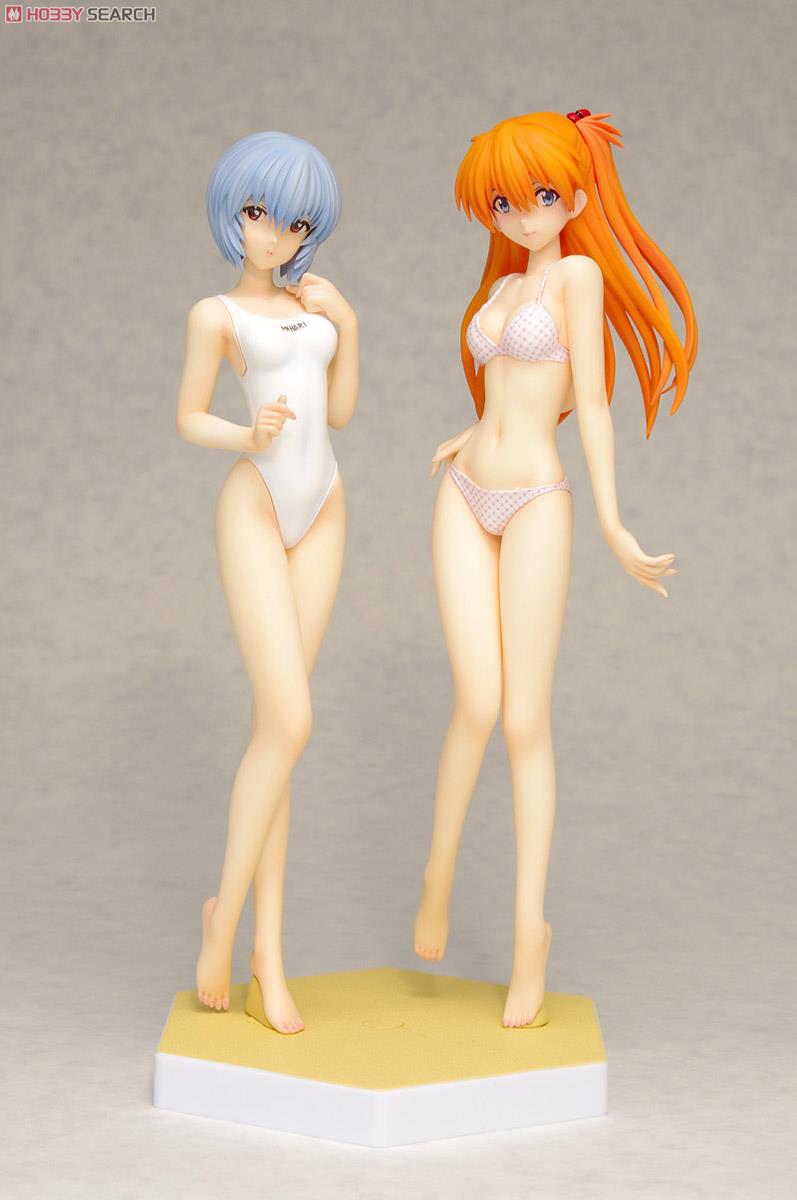 綾波レイ＆惣流・アスカ・ラングレー コミックVer.セット BEACH QUEENS版 (フィギュア) 商品画像3