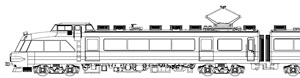 16番(HO) 鉄道ホビダス 名鉄7000系パノラマカー プラキット [限定スペシャルセット] (1:80/16.5mm) (4両・組み立てキット) (鉄道模型)