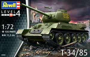 T34/85 (Plastic model)