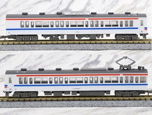 The Railway Collection J.R. Series 105 Kabe Line (K10 Formation/Hiroshima Color) (2-Car Set) (Model Train)