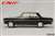 日産 グロリア (PA30) スーパーDX 1968 ブラック (ミニカー) 商品画像2