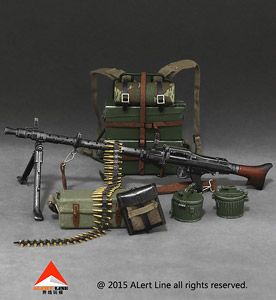 Alert Line 1/6 MG34 Machine Gun Set (Fashion Doll)