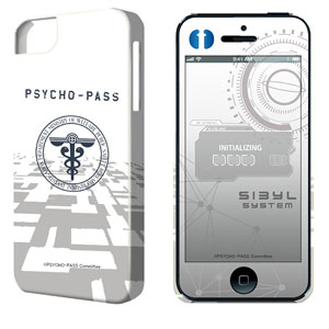 デザジャケット「PSYCHO-PASS サイコパス2」 iPhone 5/5sケース&保護シート デザイン4 (キャラクターグッズ)