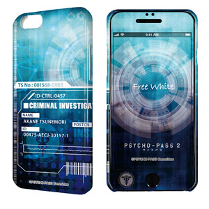 デザジャケット「PSYCHO-PASS サイコパス2」 iPhone 6/6sケース&保護シート デザイン2 (キャラクターグッズ)