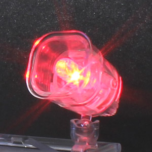プラ・アクセサリー02 「LEDライト クリアVer. (赤)」 (プラモデル)