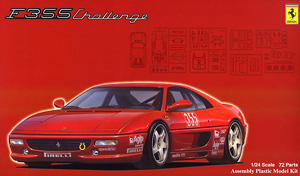 Ferrari F355 Challenge w/Window Frame Masking Seal (Model Car)