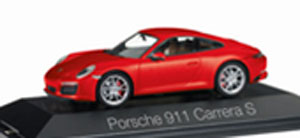 ポルシェ 911 (991) カレラS クーペ レッド (ミニカー)