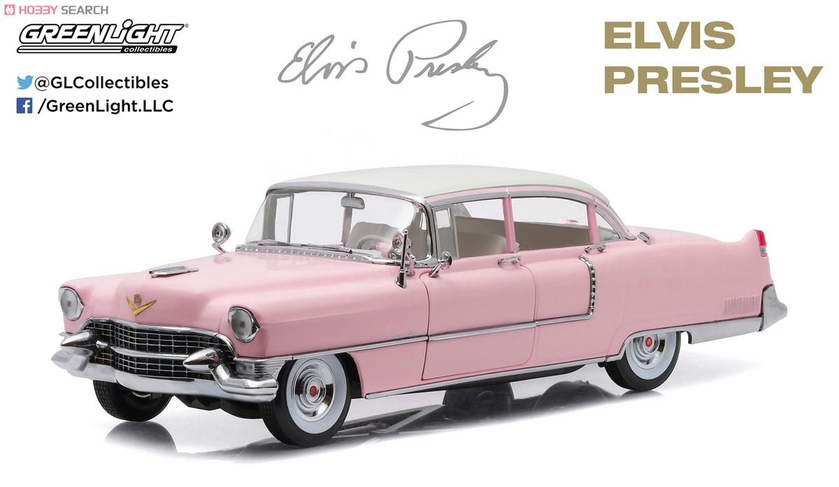 Elvis Presley (1935-77) - 1955 Cadillac Fleetwood Series 60 `Pink Cadillac` (ミニカー) 商品画像1