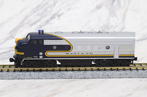EMD F7A AT&SF `Bluebonnet` #325 ★外国形モデル (鉄道模型)