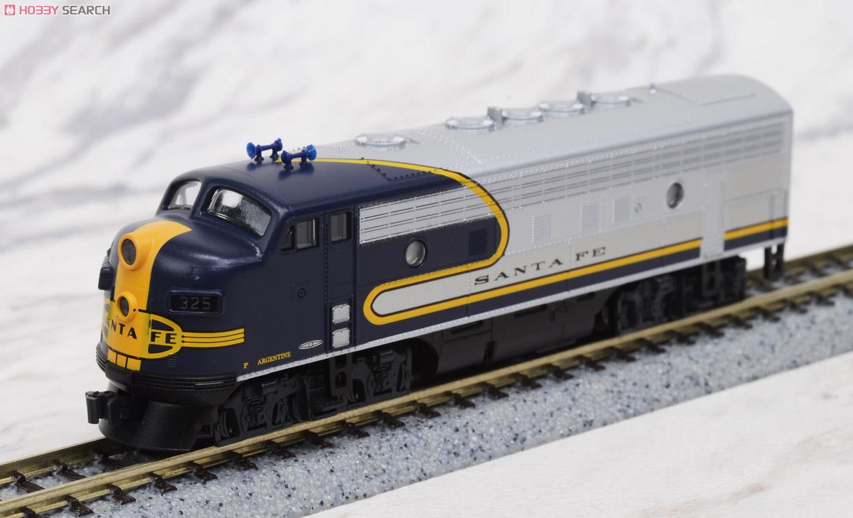 EMD F7A AT&SF `Bluebonnet` #325 ★外国形モデル (鉄道模型) 商品画像1