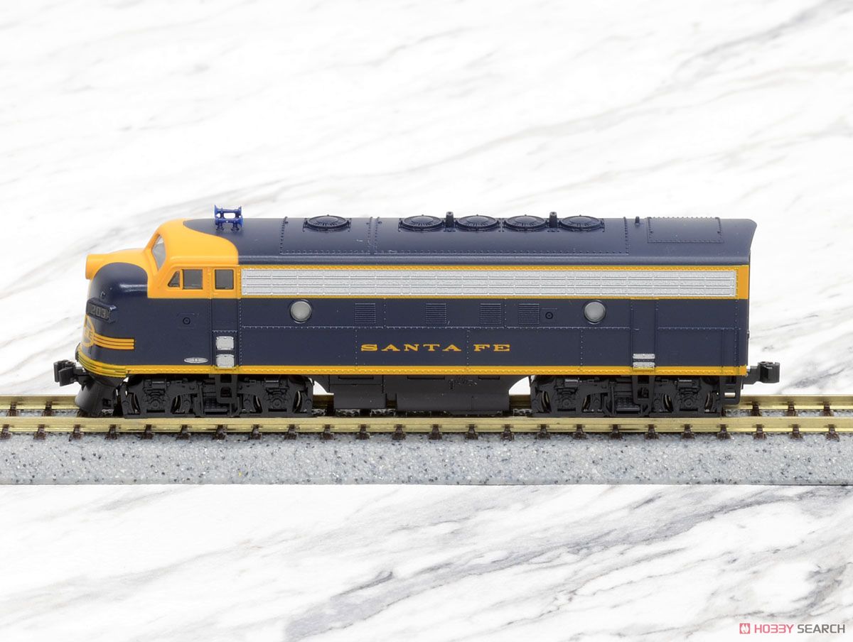 EMD F7A AT&SF `Cigar Band` #203L ★外国形モデル (鉄道模型) 商品画像1