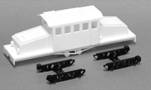 1/80(HO)  ED Convex Type Electric Locomotive M Kit (with Headlight Unit) (Unassembled Kit) (Model Train)