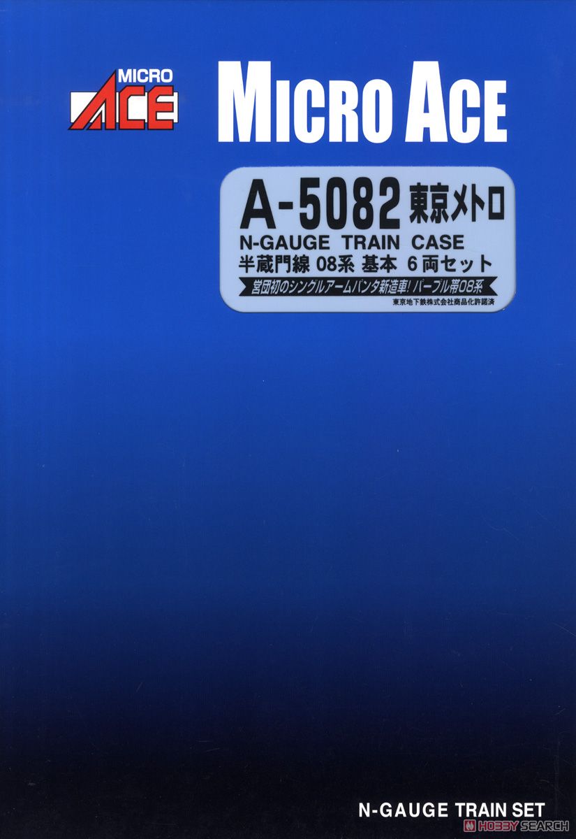 東京メトロ 半蔵門線 08系 (基本・6両セット) (鉄道模型) パッケージ1