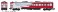Izukyu Series 200 Red Formation (6-Car Set) (Model Train) その他の画像1 Thumbnail