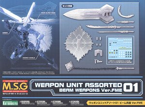 Weapon Unit Assort 01 Beam Weapon Ver.FME (Plastic model)