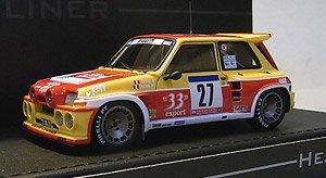 Renault 5 MAXI turbo (#27) 1985 Tour de Corse (ミニカー)