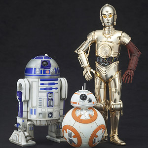 ARTFX+ R2-D2 & C-3PO with BB-8 (Completed)