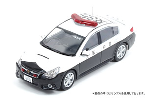 Subaru Legacy B4 2.5GT 2014 Osaka Prefectural Police Transportation traffic riot police vehicle [exchange 35] (Diecast Car)
