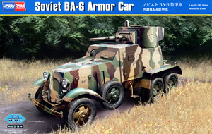 ソビエト BA-6 装甲車 (プラモデル)