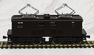 1/80(HO) J.N.R. ED14 (GE Box-Cab Electric Locomotibve JNR Class ED14) Painted(Dark-Brown), DC (Pre-Colored Completed) (Model Train)