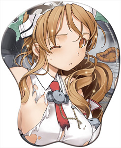 Mounded Mouse Pad Convex Kantai Collection Littorio (Anime Toy)
