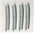 Fine Track Curved PC Tracks C605-10-PC (F) (Set of 4) (Model Train) Item picture2