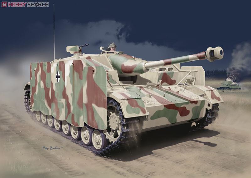 WW.II ドイツ軍 Sd.Kfz.167 IV号突撃砲最終生産型 w/マジックトラック (プラモデル) その他の画像1