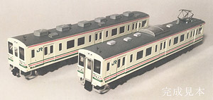 1/80 16.5mm JR東日本 107系100番台 前期型 ペーパーキット (2両セット) (組み立てキット) (鉄道模型)