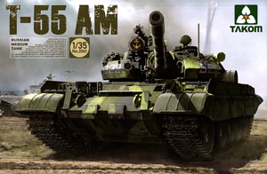 T-55 AM Russian Medium Tank (Plastic model)