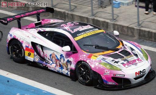 PACIFIC McLaren with μ`s SUPER GT300 2015 No.9 ホワイト/ピンク (ミニカー) その他の画像1