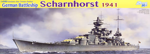 WW.II ドイツ海軍 巡洋戦艦 シャルンホルスト 1940/1941 (プラモデル)