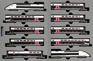 TGV Duplex (デュープレックス) 新塗装 (10両セット) (鉄道模型)