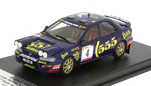 スバル インプレッサ 1995年ポルトガルラリー 3位 C.McRae/D.Ringer ライトポッド付 (ミニカー)