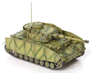 WW.II ドイツ軍 IV号戦車J型 中期生産型 1944年 西部戦線 2色迷彩仕様 (完成品AFV)