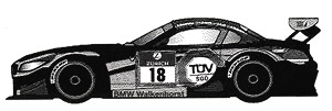 BMW Z4 `Walkenhorst Motorsport` #18 Nur 2015 (デカール)