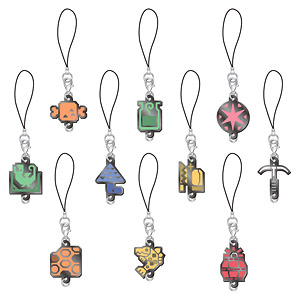 Monster Hunter X Item Icon Strap Charm Collection (Set of 10) (Anime Toy)