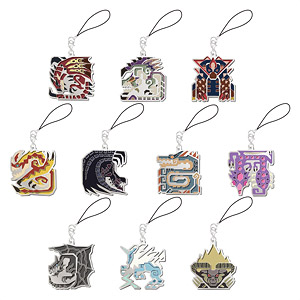 Monster Hunter X Monster Icon Stained Design Mascot Collection Vol.2 (Set of 10) (Anime Toy)