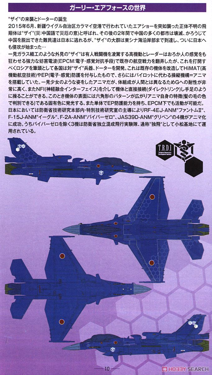 技GAF03 F-2A バイパーゼロ (プラモデル) 解説2