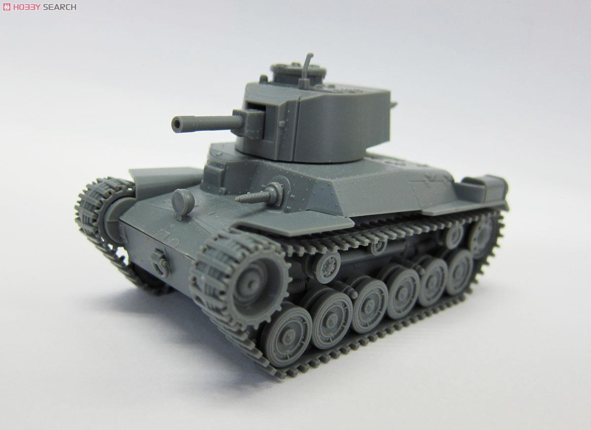 Chibimaru Middle Tank Type 97 Chi-Ha New Turret/Late Type Bogie (Plastic model) Item picture1