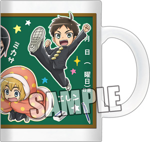 [Attack on Titan: Junior High] Full Color Mug Cup (Anime Toy)